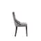 Manhattan Comfort Fifth Avenue Faux Leather Dining Chair Set of Two in Grey and Walnut DC008-GY - alternate 6